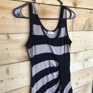 Calvin Klein Striped Sundress